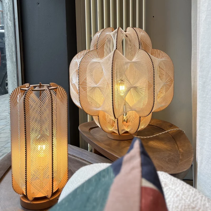 Lampe à poser Lafablight - Histoires d'Ombres Ixelles - Marque française eco-responsable